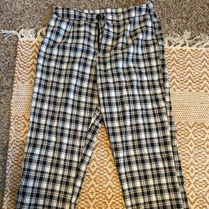 Plaid Dress Pants